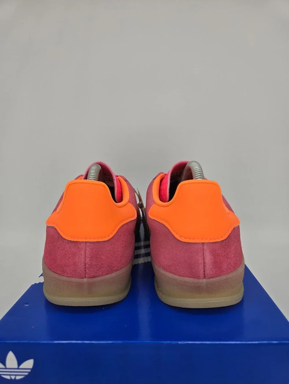 adidas Women's Gazelle Indoor IH9218 Lucid Pink Gum Shoes Size 6.5